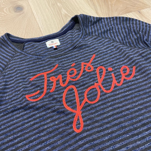 Tres Jolie split side long-sleeve top by Sundry - Picture 4 of 7